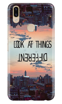 Look at things different Mobile Back Case for Asus Zenfone Max Pro M2 (Design - 99)
