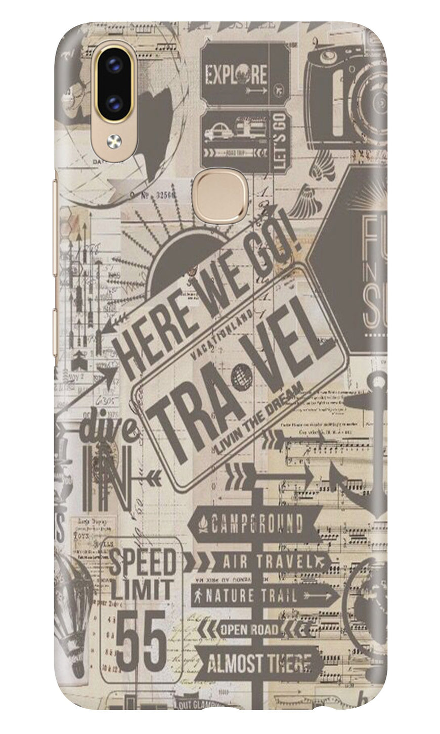 Travel Case for Asus Zenfone Max Pro M2  (Design - 104)