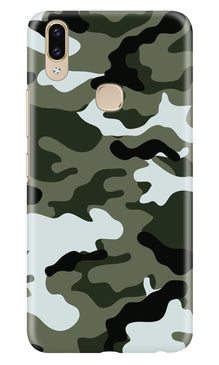 Army Camouflage Mobile Back Case for Asus Zenfone Max Pro M2  (Design - 108)