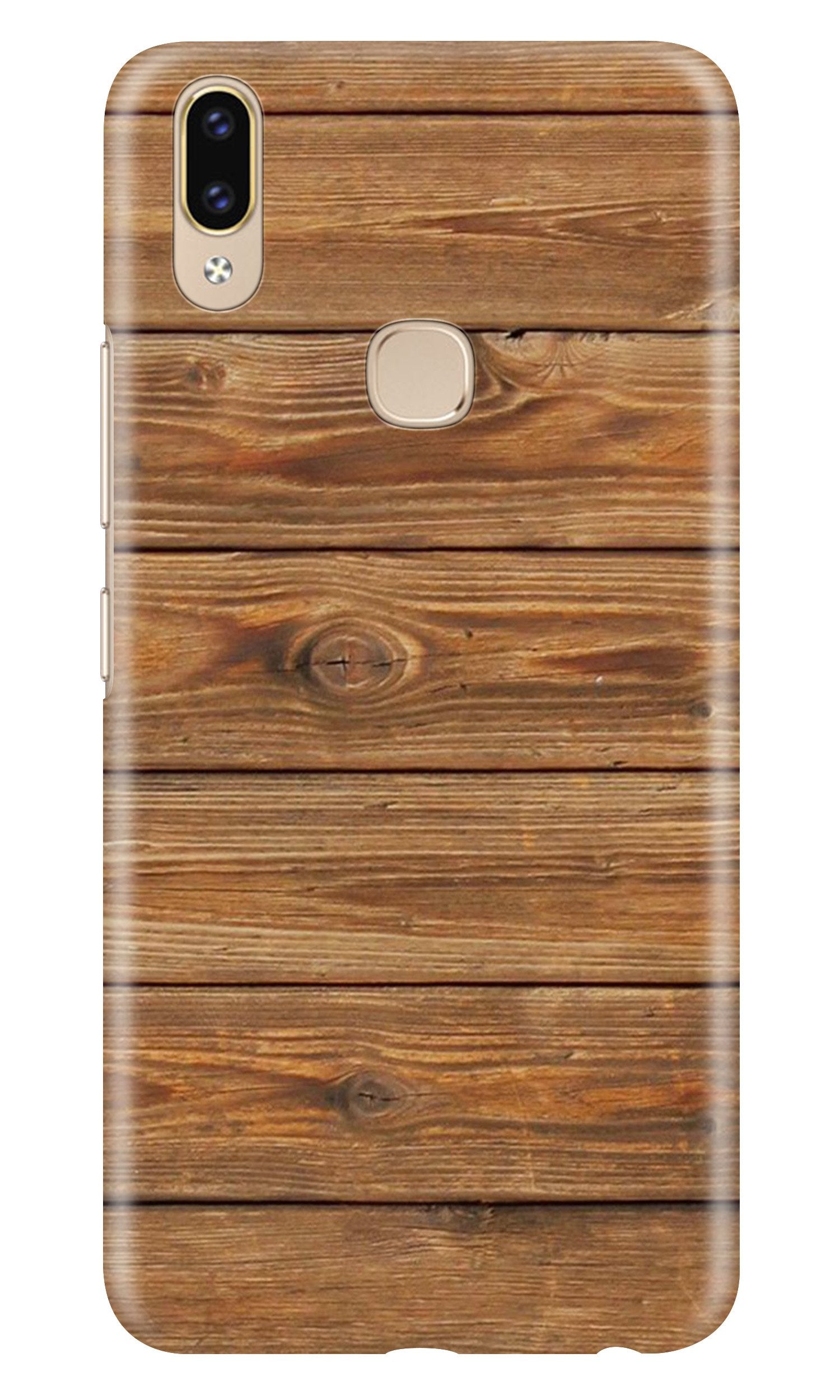 Wooden Look Case for Asus Zenfone Max Pro M2(Design - 113)