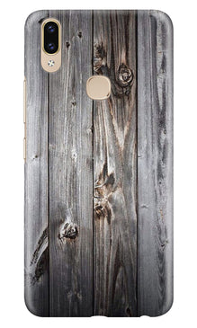 Wooden Look Mobile Back Case for Asus Zenfone Max Pro M2  (Design - 114)