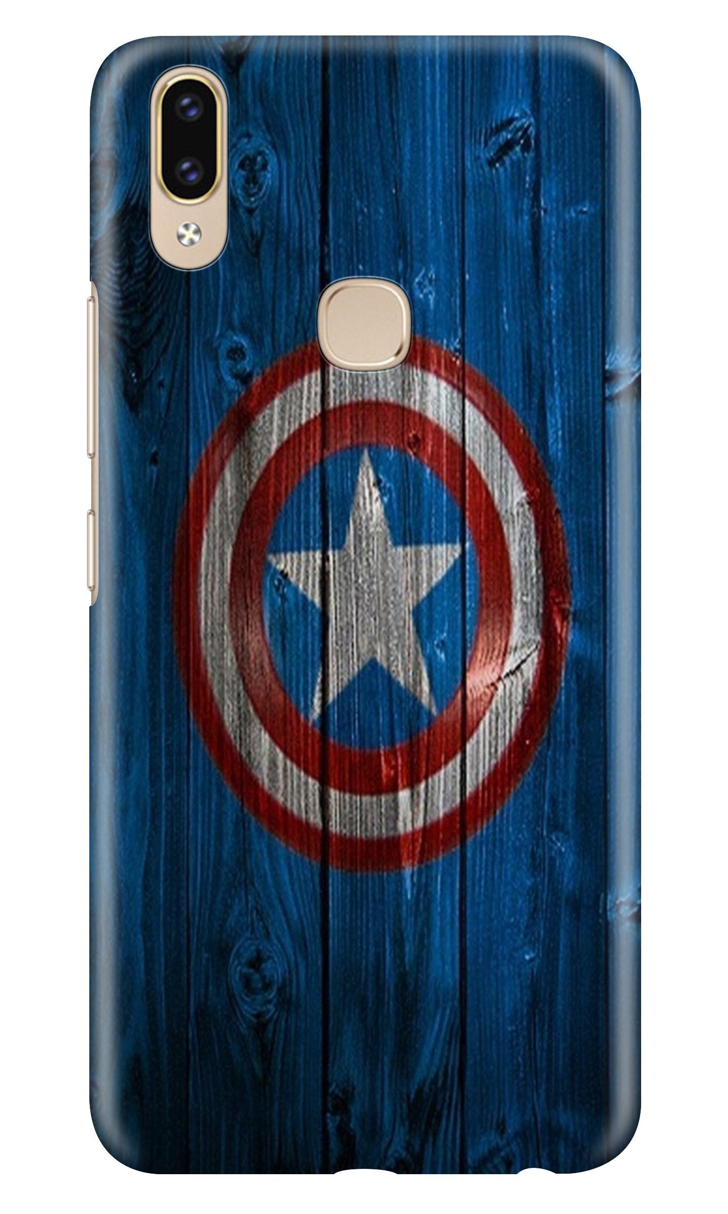 Captain America Superhero Case for Asus Zenfone Max Pro M2(Design - 118)