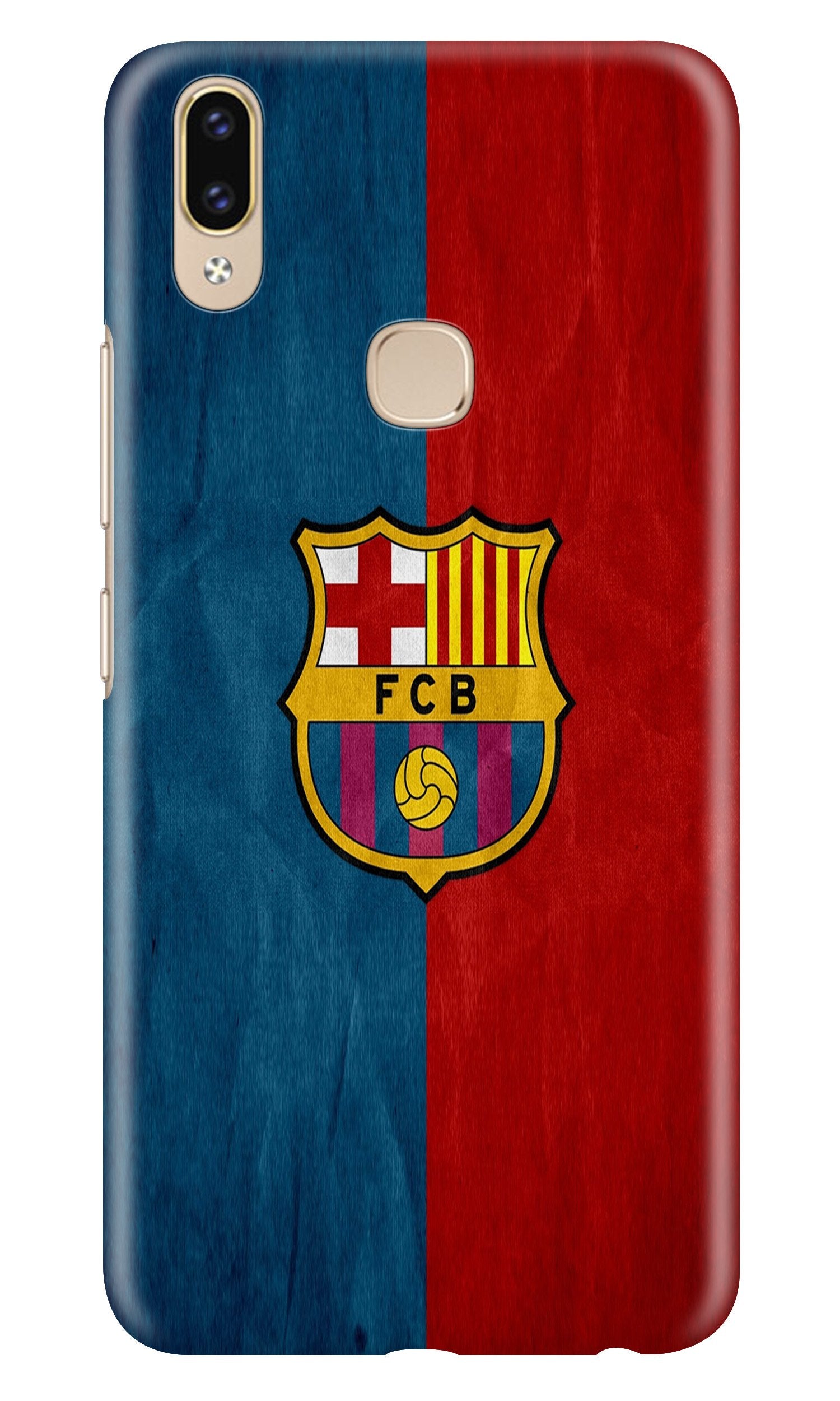 FCB Football Case for Asus Zenfone Max Pro M2  (Design - 123)