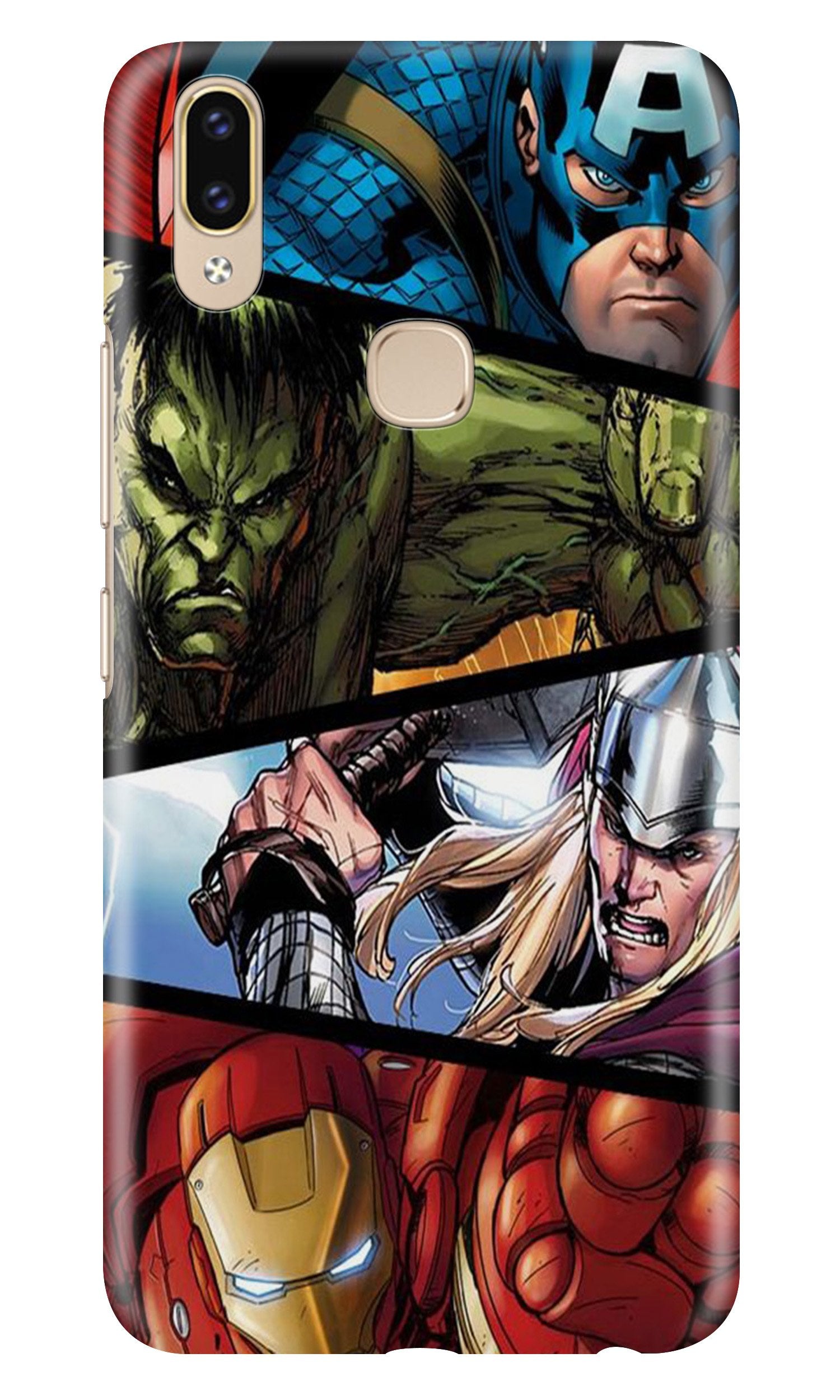 Avengers Superhero Case for Asus Zenfone Max Pro M2  (Design - 124)