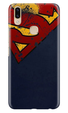 Superman Superhero Mobile Back Case for Asus Zenfone Max Pro M2  (Design - 125)