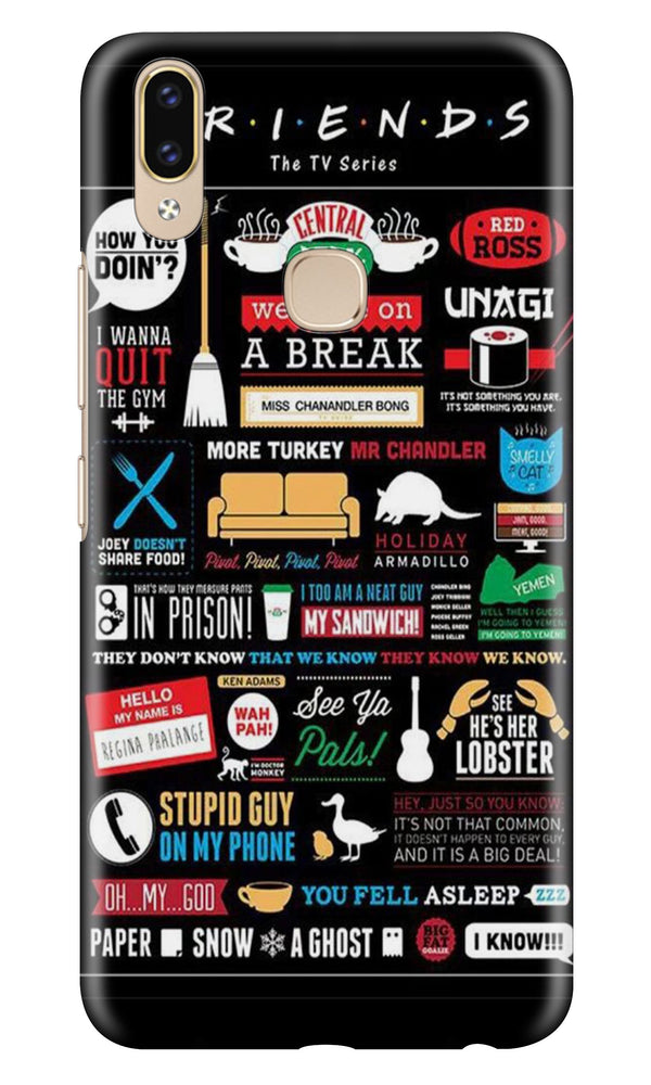 Friends Case for Asus Zenfone Max Pro M2  (Design - 145)