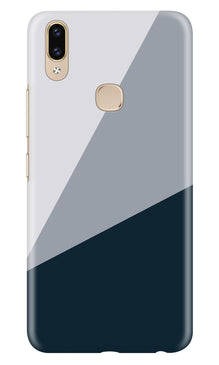 Blue Shade Mobile Back Case for Asus Zenfone Max Pro M2 (Design - 182)