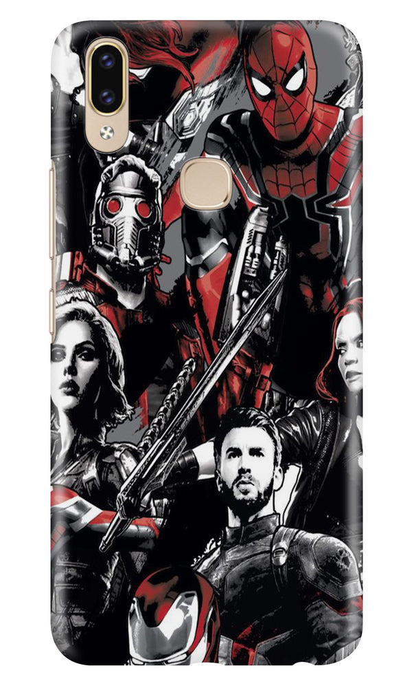 Avengers Case for Asus Zenfone Max Pro M2 (Design - 190)