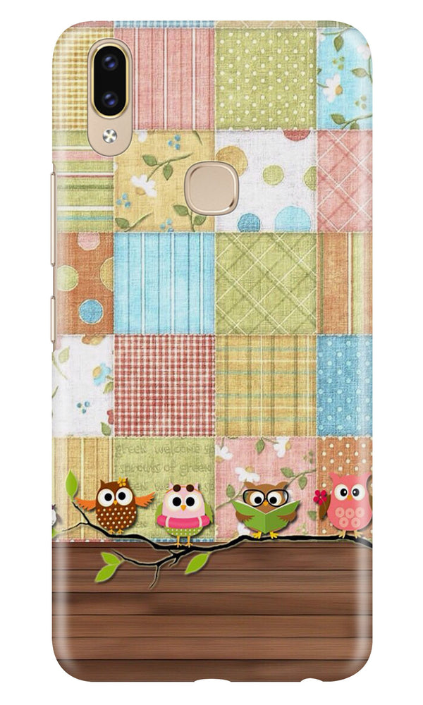 Owls Case for Asus Zenfone Max Pro M2 (Design - 202)