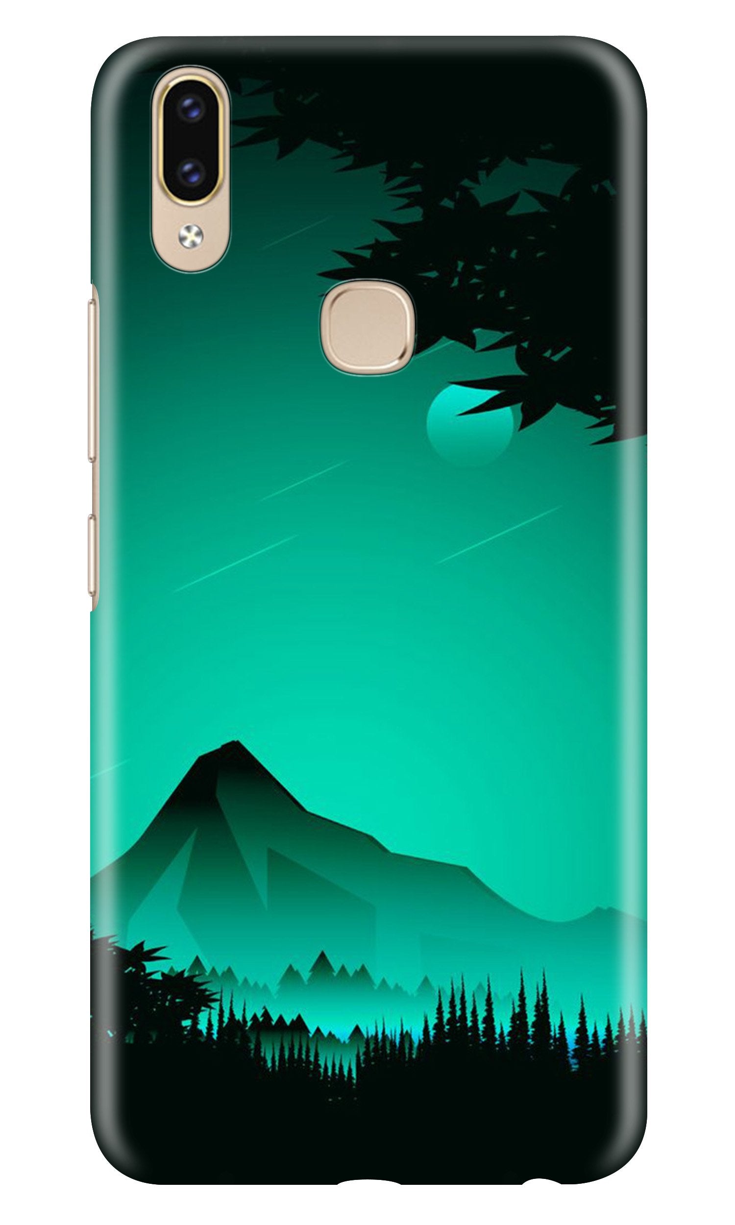 Moon Mountain Case for Asus Zenfone Max Pro M2 (Design - 204)
