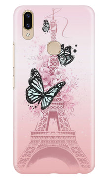 Eiffel Tower Mobile Back Case for Asus Zenfone Max Pro M2 (Design - 211)