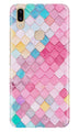 Pink Pattern Case for Asus Zenfone Max Pro M2 (Design No. 215)