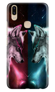 Wolf fight Mobile Back Case for Asus Zenfone Max Pro M2 (Design - 221)