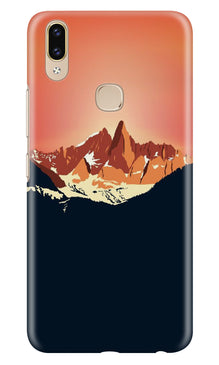 Mountains Mobile Back Case for Asus Zenfone Max Pro M2 (Design - 227)