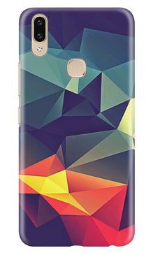 Modern Art Mobile Back Case for Asus Zenfone Max Pro M2 (Design - 232)