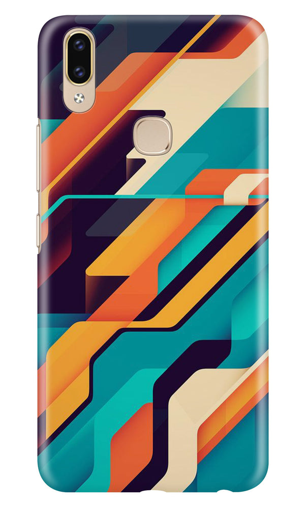 Modern Art Case for Asus Zenfone Max Pro M2 (Design No. 233)