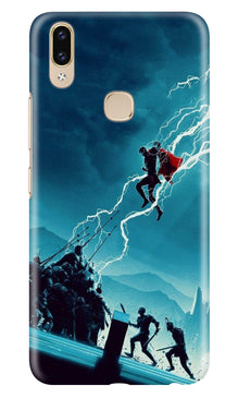 Thor Avengers Mobile Back Case for Asus Zenfone Max Pro M2 (Design - 243)