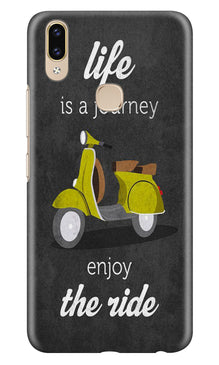 Life is a Journey Mobile Back Case for Asus Zenfone Max Pro M2 (Design - 261)