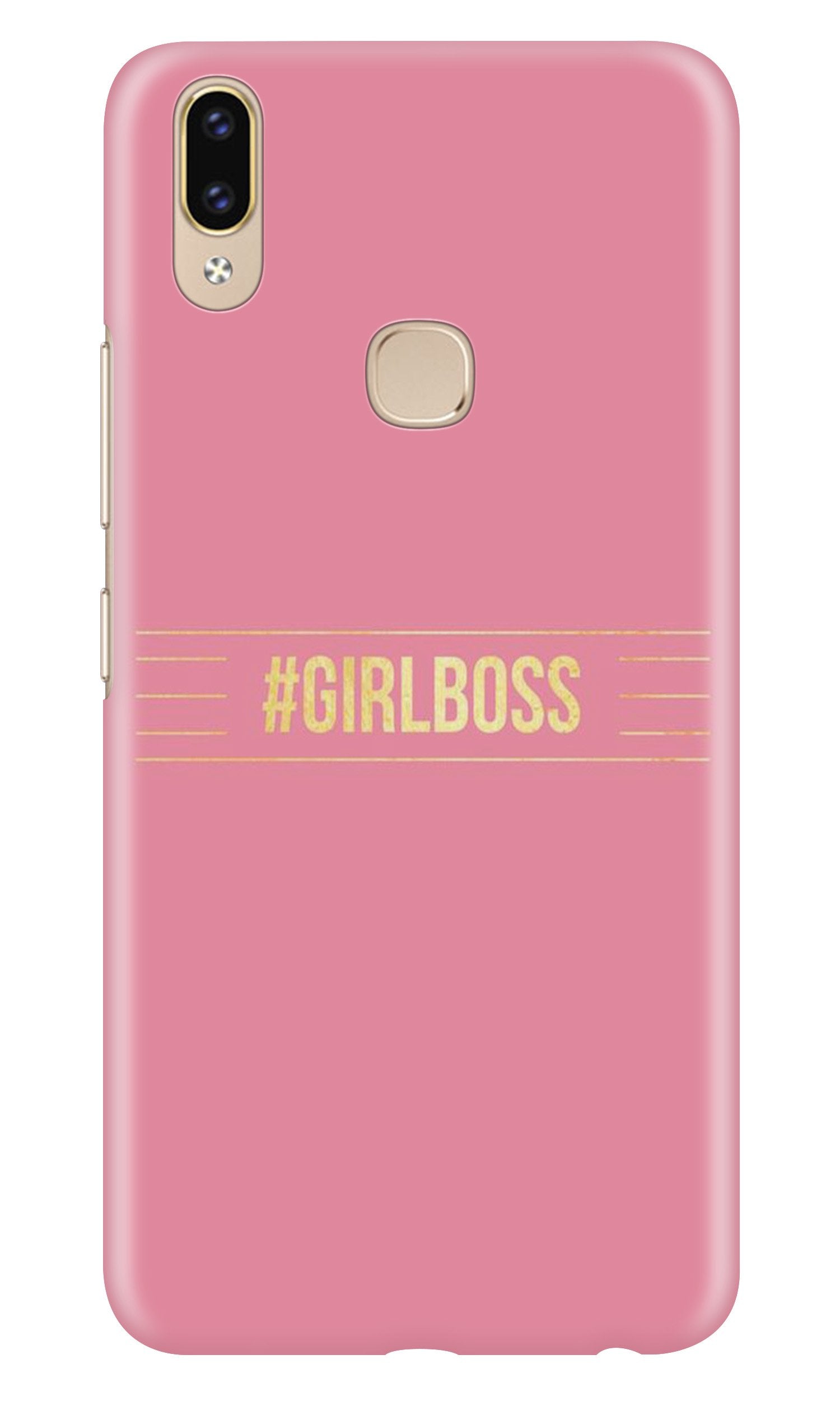 Girl Boss Pink Case for Asus Zenfone Max Pro M2 (Design No. 263)