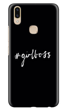#GirlBoss Mobile Back Case for Asus Zenfone Max Pro M2 (Design - 266)