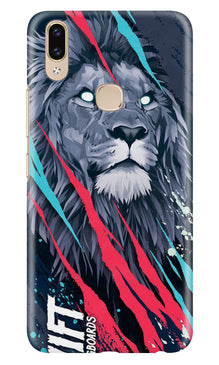 Lion Mobile Back Case for Asus Zenfone Max Pro M2 (Design - 278)