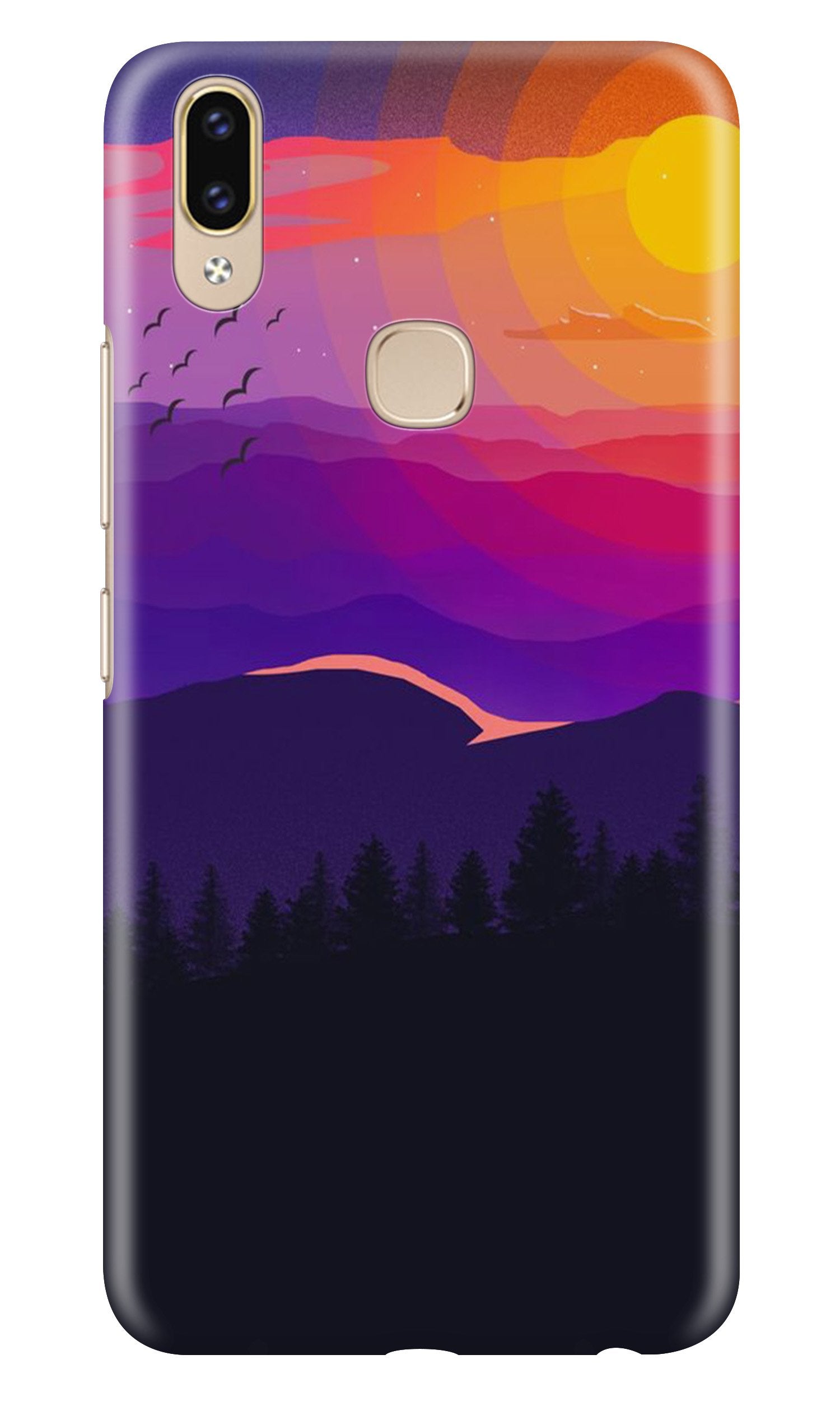 Sun Set Case for Asus Zenfone Max Pro M2 (Design No. 279)