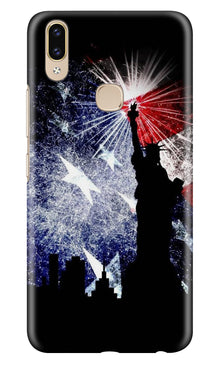 Statue of Unity Mobile Back Case for Asus Zenfone Max Pro M2 (Design - 294)