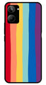 Rainbow MultiColor Metal Mobile Case for Realme 10   (Design No -03)