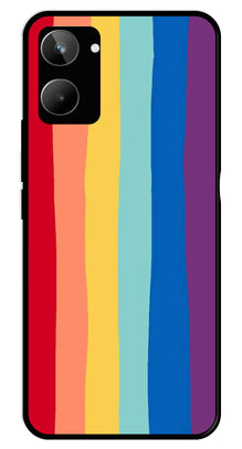 Rainbow MultiColor Metal Mobile Case for Realme 10
