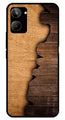 Wooden Design Metal Mobile Case for Realme 10   (Design No -13)