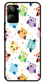 Owls Pattern Metal Mobile Case for Realme 10   (Design No -20)