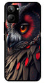 Owl Design Metal Mobile Case for Realme 10   (Design No -26)