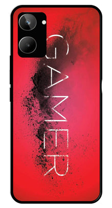 Gamer Pattern Metal Mobile Case for Realme 10