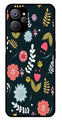 Floral Pattern2 Metal Mobile Case for Realme 9i 5G   (Design No -12)