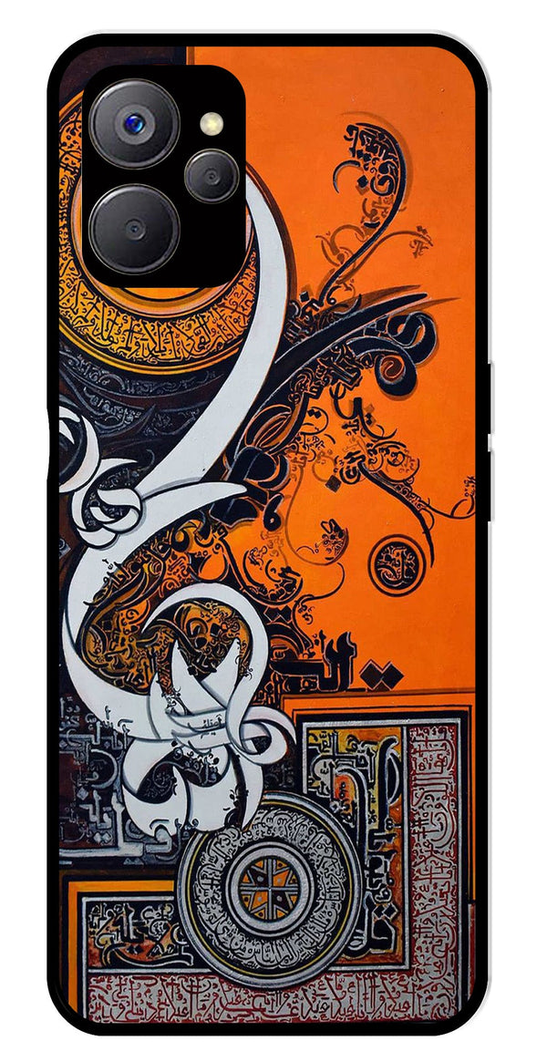 Qalander Art Metal Mobile Case for Realme 9i 5G   (Design No -16)