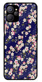 Flower Design Metal Mobile Case for Realme 9i 5G   (Design No -25)