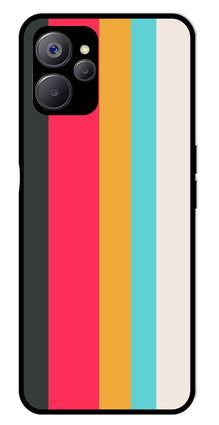 Muted Rainbow Metal Mobile Case for Realme 9i 5G
