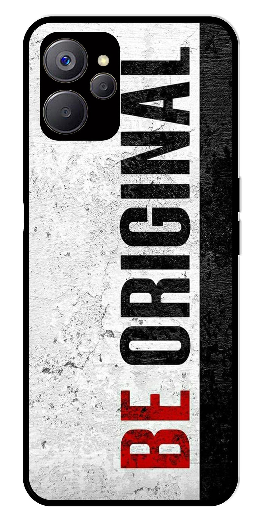 Be Original Metal Mobile Case for Realme 9i 5G   (Design No -38)