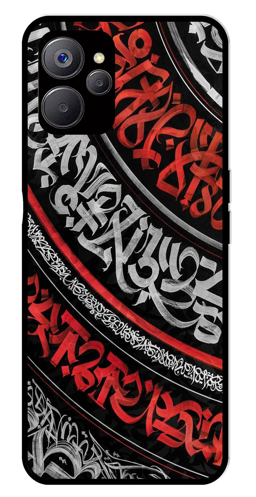 Qalander Art Metal Mobile Case for Realme 9i 5G   (Design No -49)