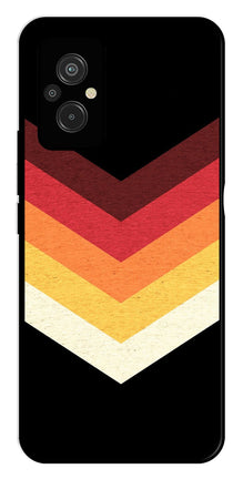 MultiColor Arrow Metal Mobile Case for Redmi 11 Prime