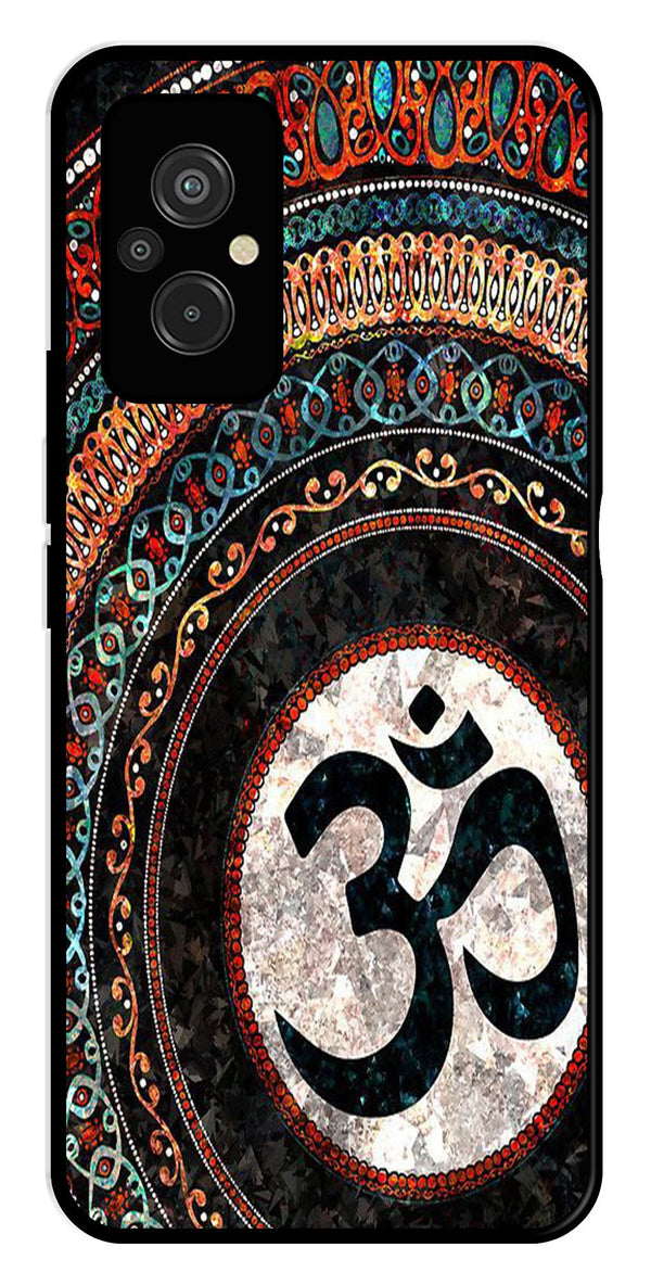 Oum Design Metal Mobile Case for Redmi 11 Prime   (Design No -15)