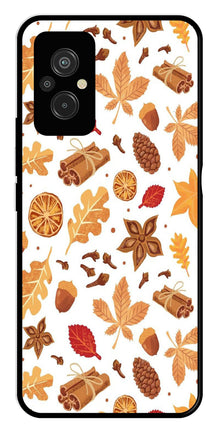 Autumn Leaf Metal Mobile Case for Redmi 11 Prime