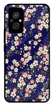 Flower Design Metal Mobile Case for Redmi 11 Prime
