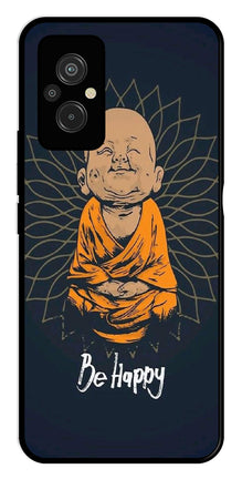 Be Happy Metal Mobile Case for Redmi 11 Prime