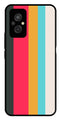 Muted Rainbow Metal Mobile Case for Redmi 11 Prime   (Design No -31)