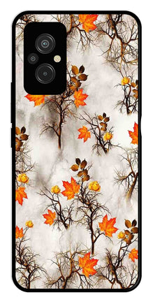 Autumn leaves Metal Mobile Case for Redmi 11 Prime