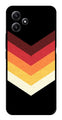 MultiColor Arrow Metal Mobile Case for Redmi 12 5G   (Design No -04)