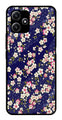 Flower Design Metal Mobile Case for Poco M6 Pro 5G   (Design No -25)