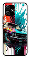 Vintage Car Metal Mobile Case for Poco M6 Pro 5G   (Design No -29)