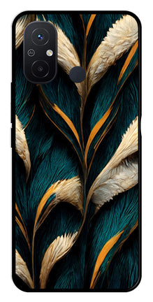 Feathers Metal Mobile Case for Poco C55